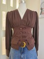 Blusa Marrone