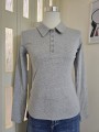 Maglia Bottoncini Basic Grigia
