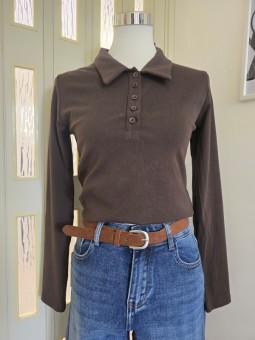 Maglia Bottoncini Basic...