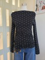 Maglia a Pois Nera