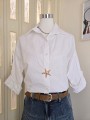 Camicia Bianca Con Stella