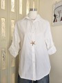 Camicia Bianca Con Stella