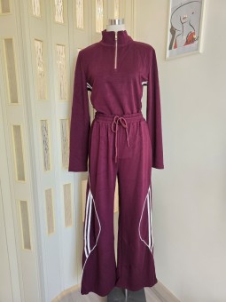 Tuta Streetwear Bordeaux