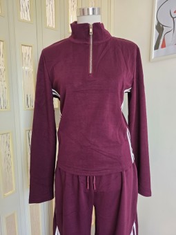 Tuta Streetwear Bordeaux