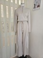 Tuta Streetwear Beige Chiaro
