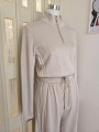 Tuta Streetwear Beige Chiaro