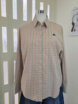 Camicia Quadretti Beige Orso