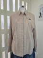 Camicia Quadretti Beige Orso