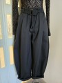 Pantalone Nero Balloon