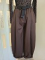 Pantalone Marrone Balloon